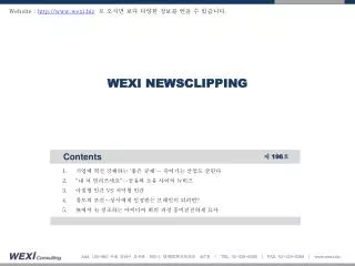 wexi newsclipping