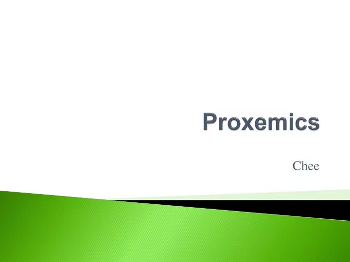 proxemics