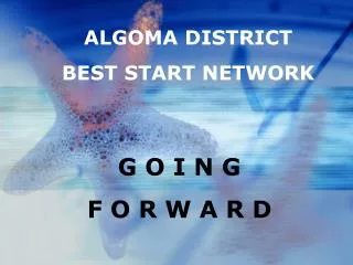 ALGOMA DISTRICT BEST START NETWORK