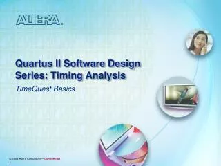 Quartus II Software Design Series: Timing Analysis