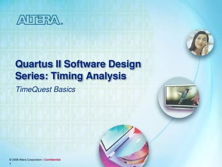 quartus ii software design series timing analysis