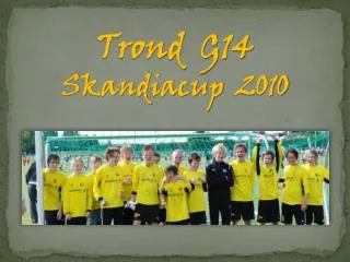 trond g14 skandiacup 2010
