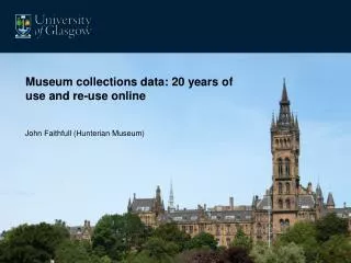 Museum collections data: 20 years of use and re-use online