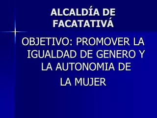 alcald a de facatativ