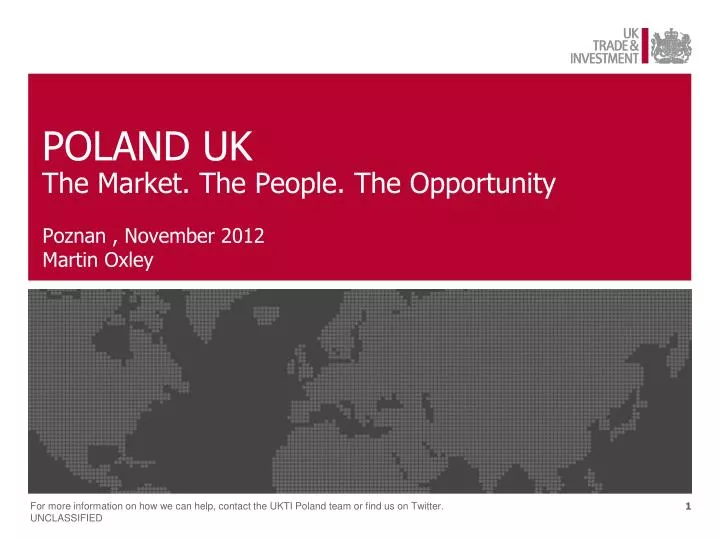 poland uk the market the people the opportunity