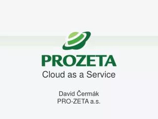 cloud as a service david erm k pro zeta a s