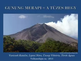 gunung merapi a t zes hegy