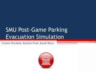 SMU Post-Game Parking Evacuation Simulation