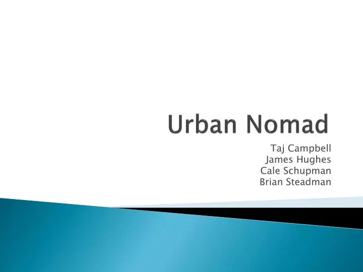 urban nomad