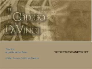 el c digo da vinci