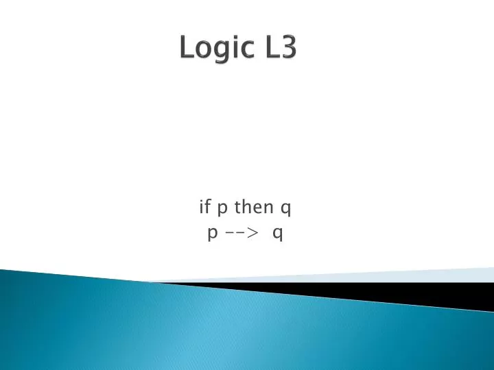 logic l3