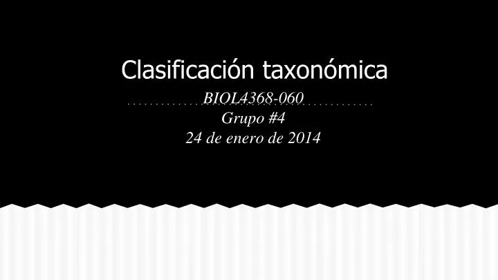 clasificaci n taxon mica