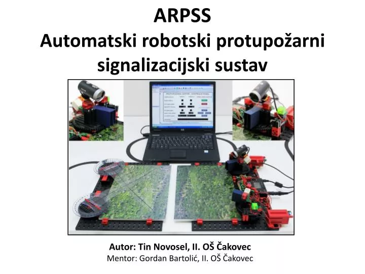 arpss automatski robotski protupo arni signalizacijski sustav