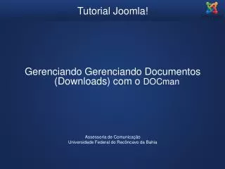 tutorial joomla