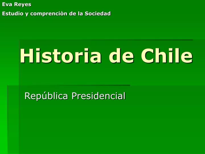 historia de chile