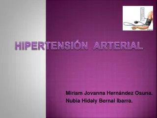 hipertensi n arterial