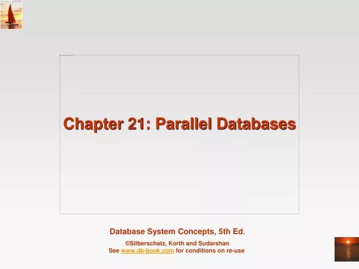 chapter 21 parallel databases