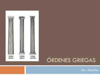 rdenes griegas