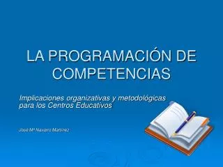 la programaci n de competencias