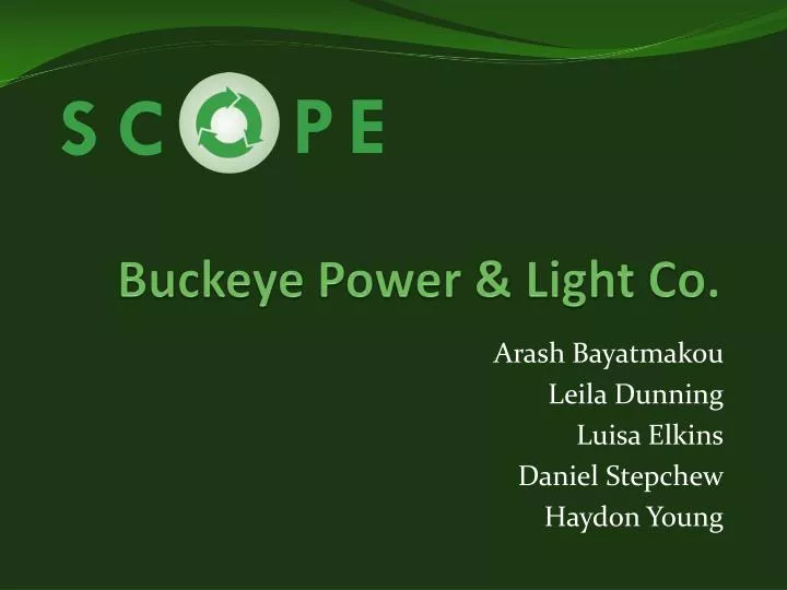 buckeye power light co