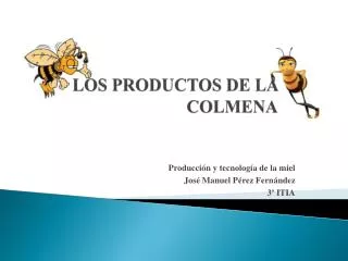 los productos de la colmena