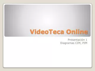 videoteca online