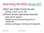 Enhancing Web Search Efficiency: Crawlers, Indexing, and Ranking - slide 1