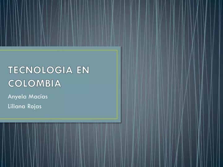 tecnologia en colombia