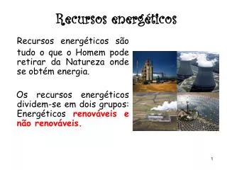 recursos energ ticos