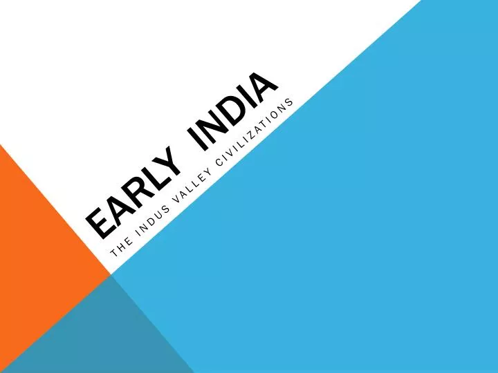 early india