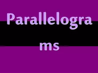 parallelograms
