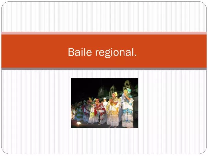 baile regional