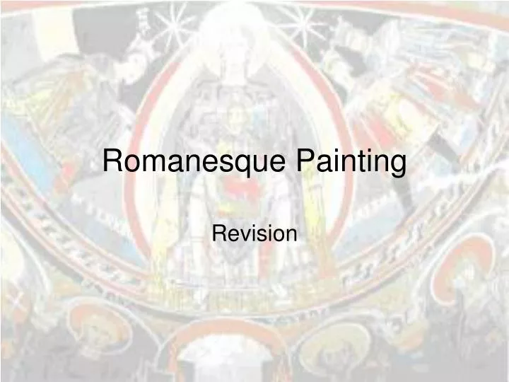 romanesque painting