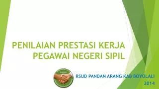 penilaian prestasi kerja pegawai negeri sipil