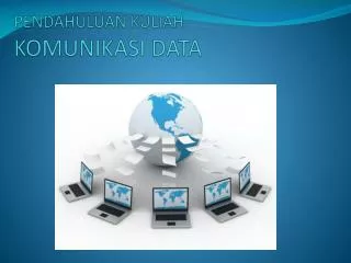 pendahuluan kuliah komunikasi data