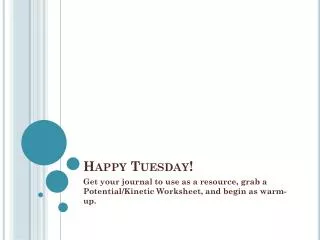 happy tuesday
