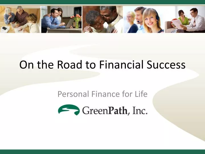 on the road to financial success
