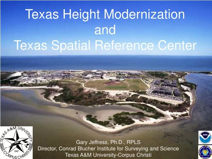 texas height modernization and texas spatial reference center