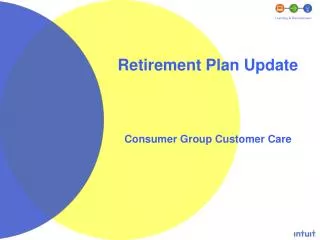 Retirement Plan Update