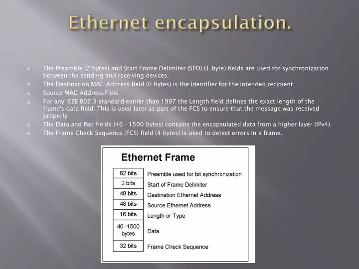 ethernet encapsulation