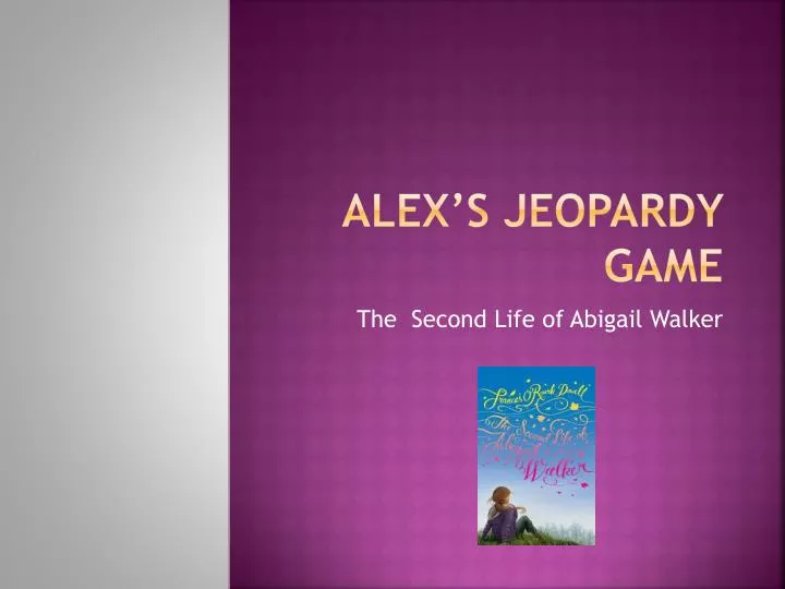 alex s jeopardy game