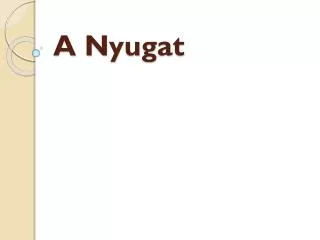 a nyugat
