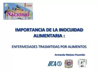 importancia de la inocuidad alimentaria enfermedades trasmitidas por alimentos