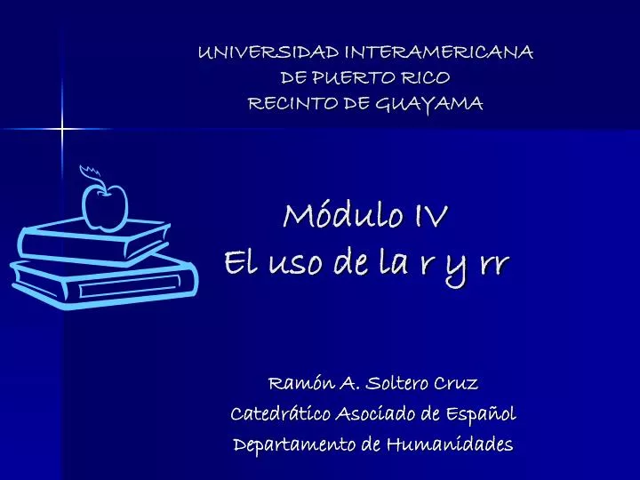 universidad interamericana de puerto rico recinto de guayama m dulo iv el uso de la r y rr