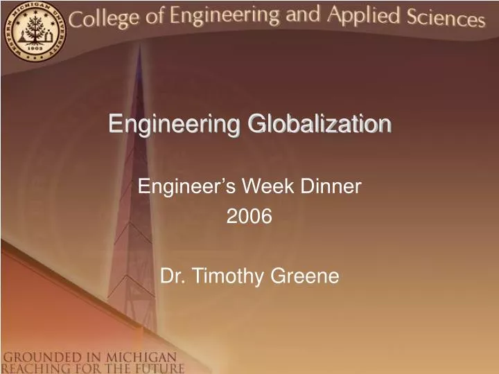 engineering globalization