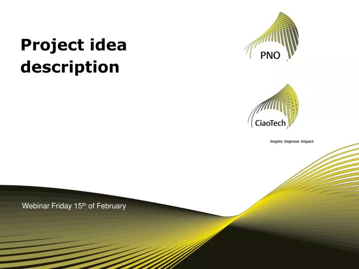 project idea description