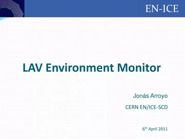 lav environment monitor