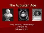 The Augustan Age - slide 1