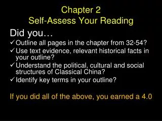 chapter 2 self assess your reading