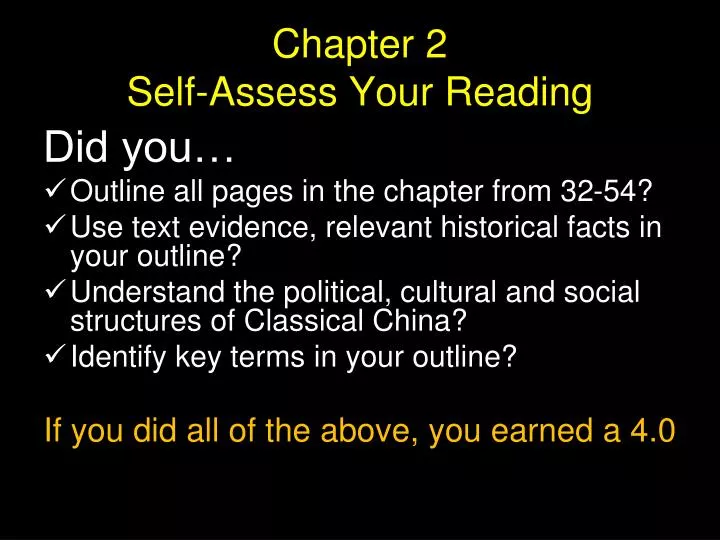 chapter 2 self assess your reading